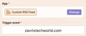 Published Zap turned on with a Slack notification in Zapier